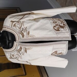 NWOT Christopher and Banks Embellished women's Jacket size s (6/8)